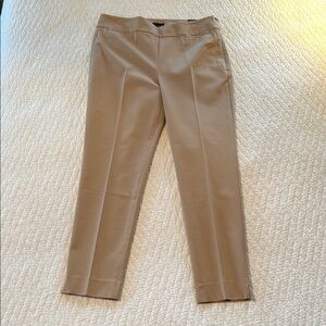 NWT Talbots Chatham Slim Ankle Pant Toasted Coconut-Spring 2025